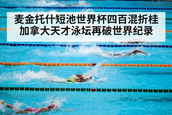 麦金托什短池世界杯四百混折桂 加拿大天才泳坛再破世界纪录